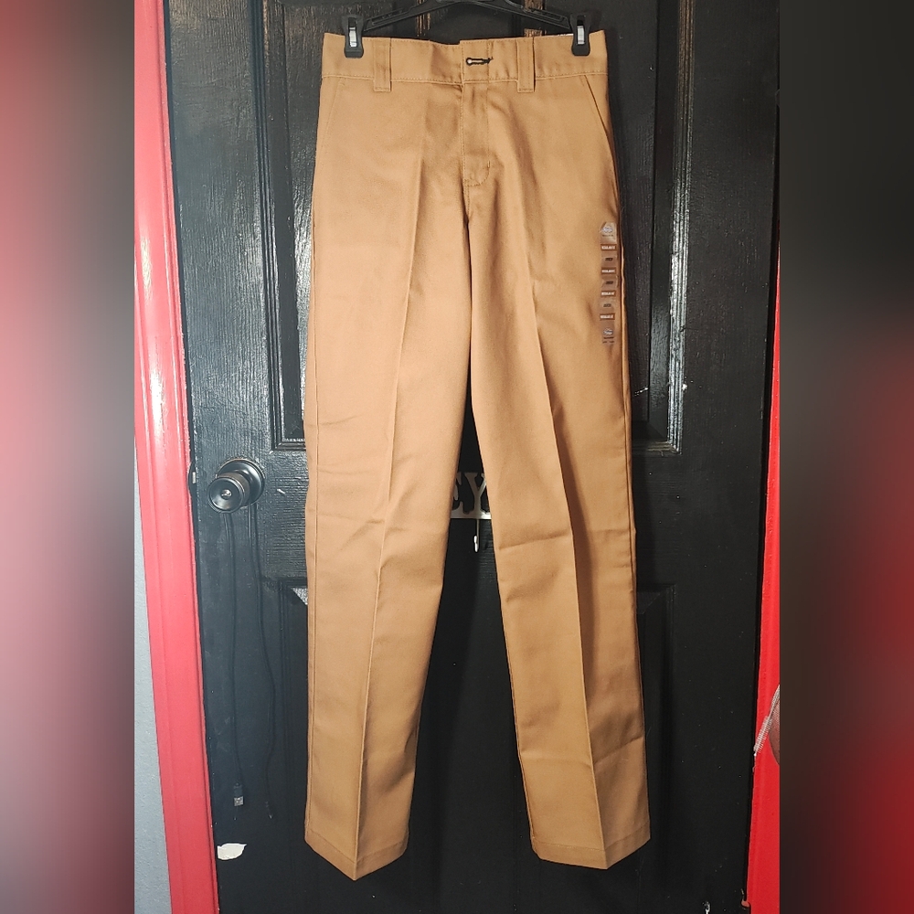 Dickies Tan Chinos Straight-Leg Workwear